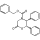 Бензил (2S,3R)-(+)-6-оксо-2,3-дифенил-4-морфолинкарбоксилат, 98%, Acros Organics, 1г