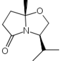 (3R-цис)-(-)-3-изопропил-7a-метилтетрагидропирролo-[2,1-b]оксазол-5(6H)-он, 97%, Acros Organics, 250мг