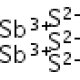 Сурьма(III) сульфид, 98%, Acros Organics, 100г