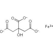 Железо (III) цитрат гидрат, Fe (III) 16.5-20%; Fe (II) не более 5%, Alfa Aesar, 1000г