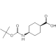 Цис-4-(BOC-амино)циклогексанкарбоновая кислота, 98%, Acros Organics, 500мг