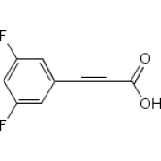 3,5-Difluorocinnamic кислота, 98%, Alfa Aesar, 1g