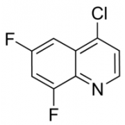 4-Хлор-6 ,8-difluoroquinoline, 97%, Alfa Aesar, 1g