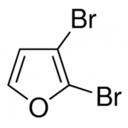 2,3-Dibromofuran, 97%, удар. с 0,5% карбоната кальция, Alfa Aesar, 1G