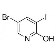 5-Бром-3-йод-2-гидроксипиридина, 97%, Alfa Aesar, 1g