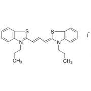 3,3 '-ди-н-propylthiacarbocyanine йодид, 96%, Alfa Aesar, 5 г
