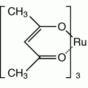 Рутений (III) 2,4-пентандионат, 24% Ru мин, Alfa Aesar, 5 г