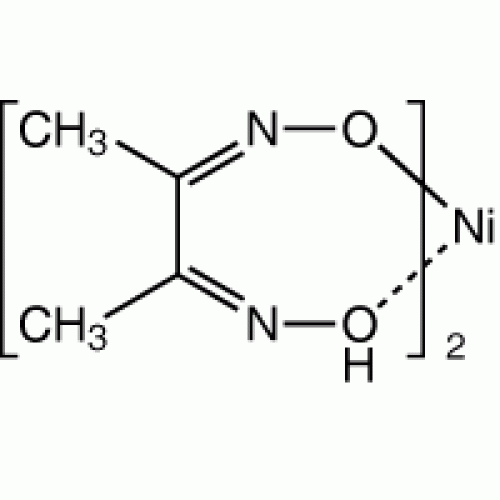 Никель диметилглиоксима, 99%, Alfa Aesar, 10 г