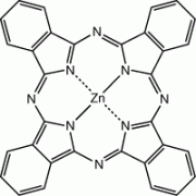 Фталоцианин цинка, 95%, Alfa Aesar, 10 г