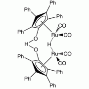 1-Hydroxytetraphenylcyclopentadienyl(tetraphenyl-2,4-cyclopentadien-1-one)-^m-hydrotetracarbonyldiru, Alfa Aesar, 2g