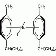 Дийод (п-цимен) рутений (II), димер, Ru 20,7%, Alfa Aesar, 1 г