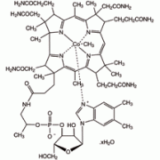 Methylcobalamin гидрат, 99%, Alfa Aesar, 500 мг