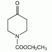 1-этоксикарбонил-4-пиперидон, 99%, Alfa Aesar, 50 г