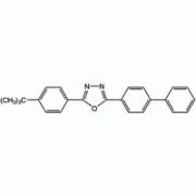 2 - (4-бифенилил) -5 - (4-трет-бутилфенил) -1,3,4-оксадиазол, 99 +%, Alfa Aesar, 5 г