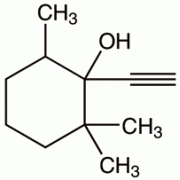 1-этинил-2 ,2,6-триметилциклогексанол, (E) + (Z), 97%, Alfa Aesar, 5 г