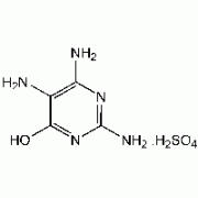 2,4,5-Triamino-6-гидроксипиримидин сульфат, 97%, Alfa Aesar, 25 г