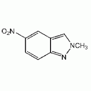 2-Метил-5-нитро-2Н-индазол, 98 +%, Alfa Aesar, 5 г