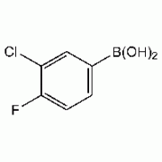 3-Хлор-4-fluorobenzeneboronic кислота, 98%, Alfa Aesar, 5 г