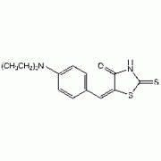 5 - (4-Diethylaminobenzylidene) роданин, 98%, Alfa Aesar, 5 г