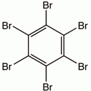 Hexabromobenzene, 97%, Alfa Aesar, 25 г