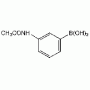 3-Acetamidobenzeneboronic кислота, 98%, Alfa Aesar, 5 г