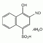 2-нитрозо-1-нафтол-4-сульфоновой кислоты тетрагидрат, 94%, Alfa Aesar, 25 г