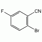 2-Бром-5-фторбензонитрил, 98 +%, Alfa Aesar, 25g