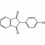 2 - (4-хлорфенил) -1,3-indanedione, 97%, Alfa Aesar, 5 г