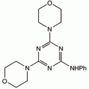 2-анилино-4 ,6-ди (4-морфолинил) -1,3,5-триазин, 97%, Alfa Aesar, 1g