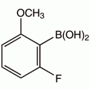 2-Фтор-6-methoxybenzeneboronic кислота, 98%, Alfa Aesar, 5 г