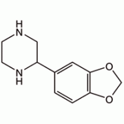 2 - (1,3-Бензодиоксол-5-ил) пиперазина, 95%, Alfa Aesar, 250 мг