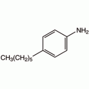 4-н-Hexylaniline, 98%, Alfa Aesar, 25 г