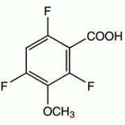 2,4,6-трифтор-3-метоксибензойной кислоты, 97%, Alfa Aesar, 250 мг