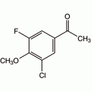 3'-хлор-5'-фтор-4'-метоксиацетофенон, 97%, Alfa Aesar, 5 г