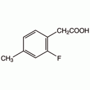 2-Фтор-4-метилфенилуксусна кислота, 97%, Alfa Aesar, 1g