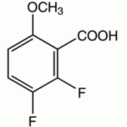 2,3-дифтор-6-метоксибензойной кислоты, 97%, Alfa Aesar, 1g