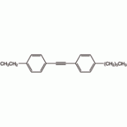 1-Этил-4-[(4-н-гексилфенил) этинил] бензол, 99 +%, Alfa Aesar, 1g