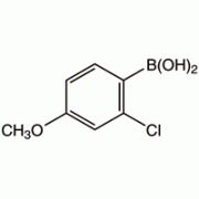2-Хлор-4-methoxybenzeneboronic кислота, 95%, Alfa Aesar, 1g
