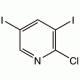 2-Хлор-3 ,5-diiodopyridine, 95%, Alfa Aesar, 250 мг
