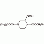 (^ +)-1-бензилоксикарбонил-4-Вос-пиперазин-2-карбоновой кислоты, 97%, Alfa Aesar, 1g