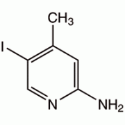 2-Амино-5-иод-4-метилпиридин, 95%, Alfa Aesar, 250 мг