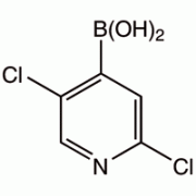 2,5-дихлорпиридин-4-бороновой кислоты, 95%, Alfa Aesar, 1g