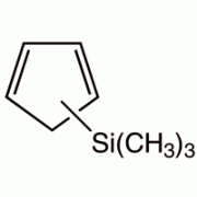 Trimethylsilylcyclopentadiene, смесь изомеров, технологий. 90%, Alfa Aesar, 1g