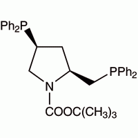 (2S, 4S)-1-Boc-4-дифенилфосфино-2-(diphenylphosphinomethyl) пирролидина, Alfa Aesar, 1g