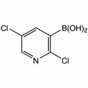 2,5-дихлорпиридин-3-бороновой кислоты, 95%, Alfa Aesar, 1g