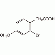 2-Бром-4-метоксифенилуксусной кислоты, 97%, Alfa Aesar, 5 г