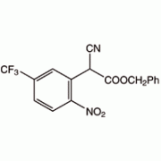 Бензиловый ^-циано-2-нитро-5-(трифторметил) фенилуксусной кислоты, 90 +%, Alfa Aesar, 1g