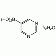Пиримидин-5-бороновой кислоты полугидрат, 97%, Alfa Aesar, 10 г