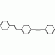 1 - (транс-2-Фенилэтенил) -4 - (фенилэтинил) бензол, 97%, Alfa Aesar, 1g