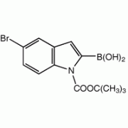 1-Вос-5-броминдол-2-бороновой кислоты, 95%, Alfa Aesar, 5 г